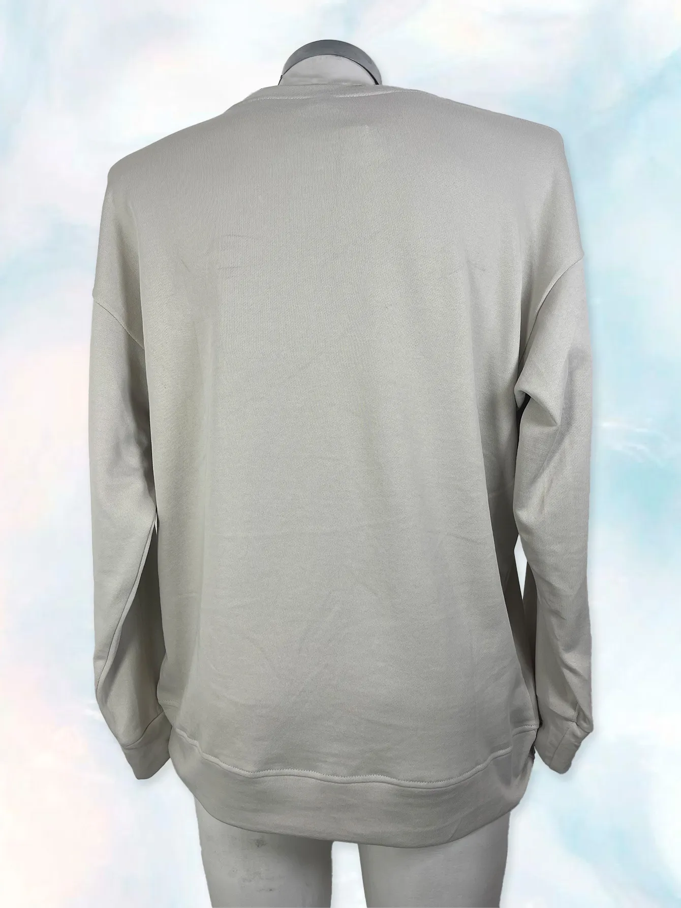SUDADERA OVER SIN GORRO 370